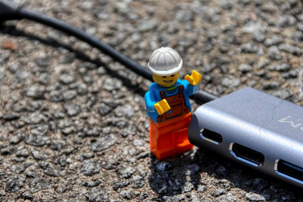 Technician installing Wi-Fi access point